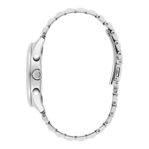 Olivia Burton Sports Luxe 38mm City Classic Multifunction Silver Bracelet Watch - Image 4