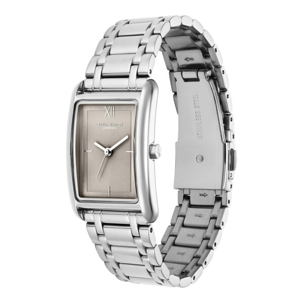 Olivia Burton Classic 23mm Grove Dove Grey & Silver Bracelet Watch - Image 2