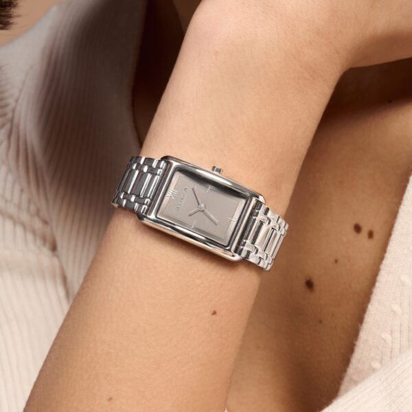 Olivia Burton Classic 23mm Grove Dove Grey & Silver Bracelet Watch - Image 3