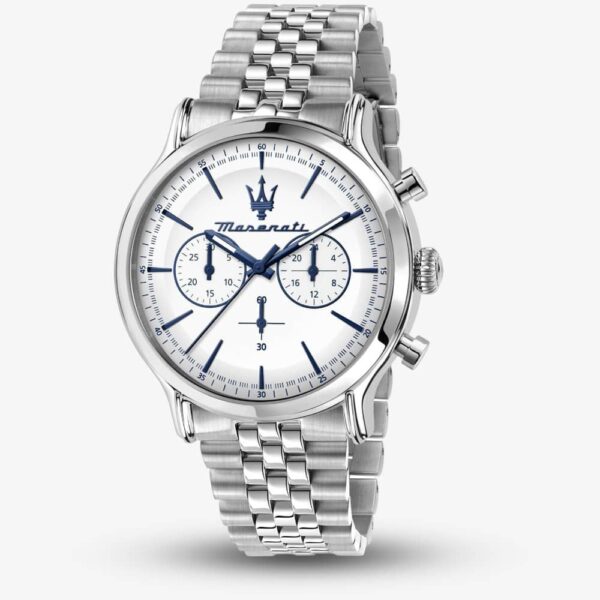 Maserati Epoca White Dial Chronograph Watch