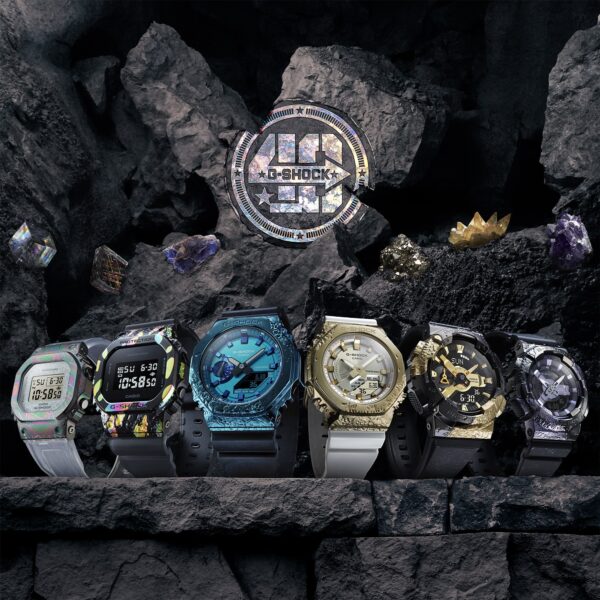 Casio G-Shock 40th Anniversary 43.8mm Stone Gem Series Watch - Image 11