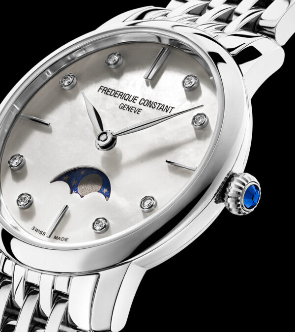 Frederique Constant Classics Slimline Ladies Moonphase - Image 7