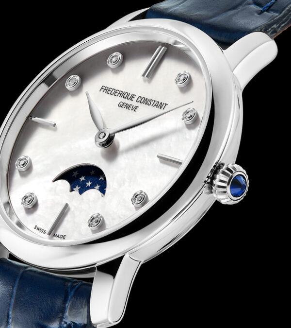 Frederique Constant Classics Slimline Ladies Moonphase - Image 6