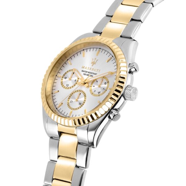 Maserati Competizione Two Tone Bracelet Watch - Image 5