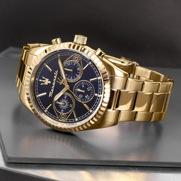 Maserati Competizione Gold Plated Bracelet Watch - Image 6