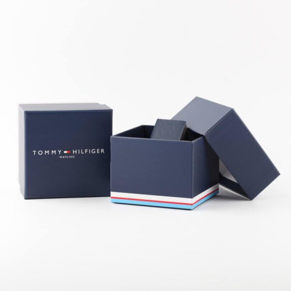 Tommy Hilfiger Ladies' Crystal Bezel Gold Tone Watch - Image 5