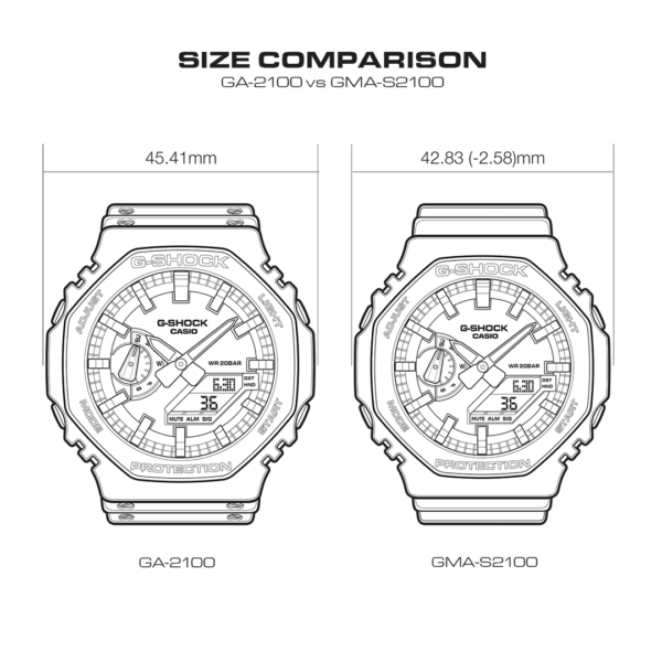 Casio G-Shock GMA-S2100-7AER - Image 3