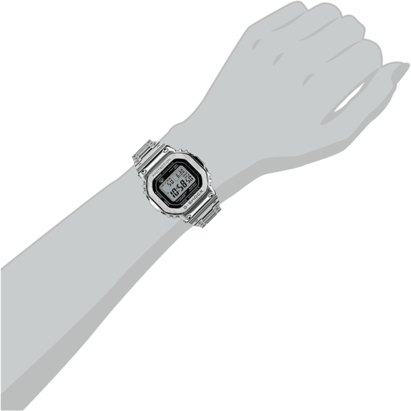 Casio G-Shock Full Metal - Silver - Image 8