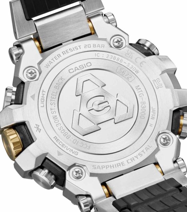 Casio G-Shock MTG Silver And Gold - Image 5