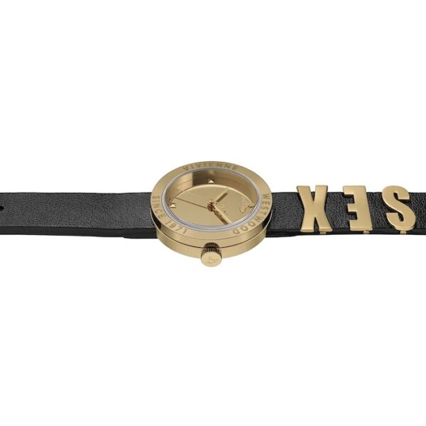 Vivienne Westwood Rebel 30mm Ladies Watch Gold - Image 4