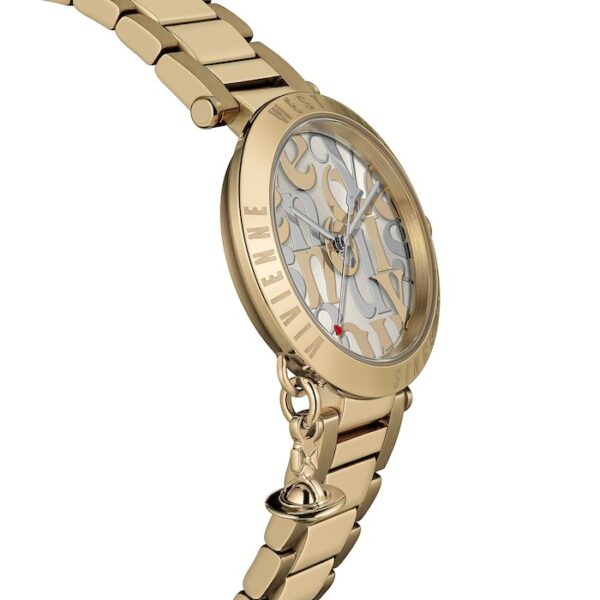 Vivienne Westwood Orb Logomania 32mm Ladies Champagne - Image 2