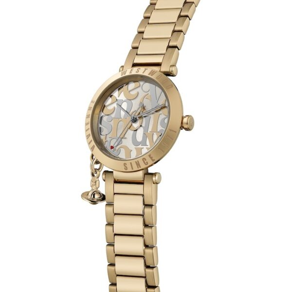 Vivienne Westwood Orb Logomania 32mm Ladies Champagne - Image 3