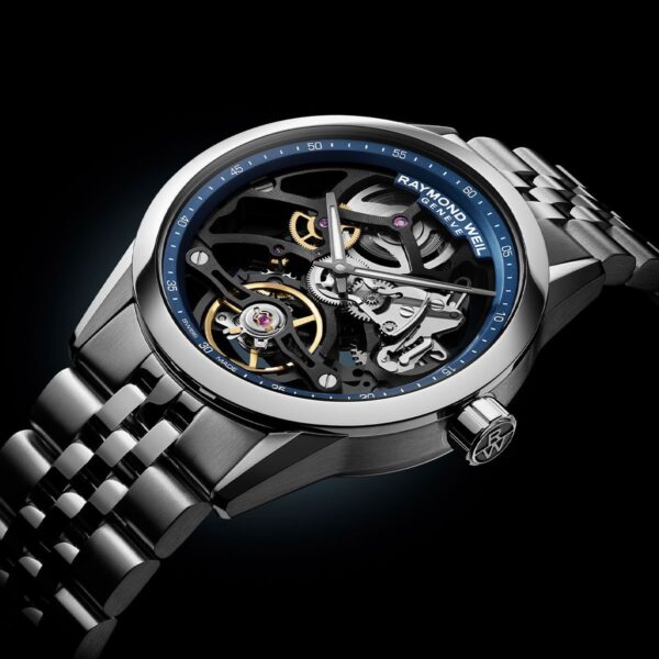 Raymond Weil Freelancer Calibre RW1212 Skeleton Automatic Watch, 38 mm - Image 4