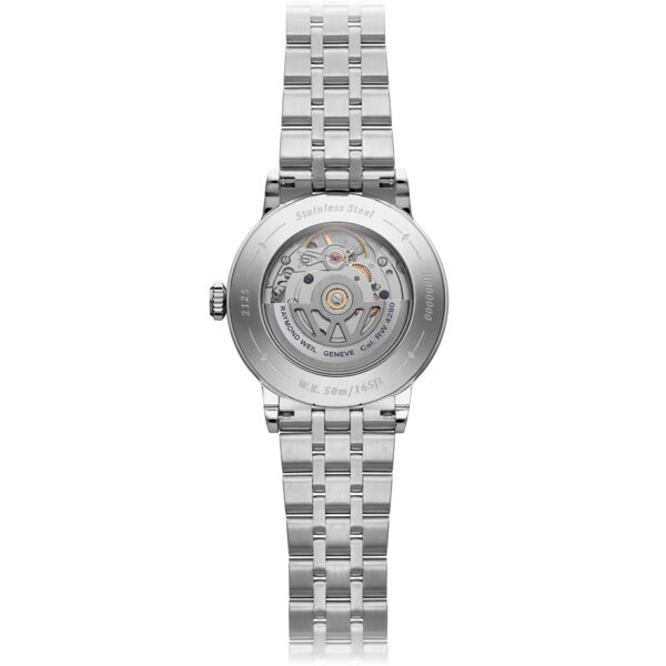 Raymond Weil Millesime Automatic Central Seconds Silver Dial Watch, 35 mm - Image 2