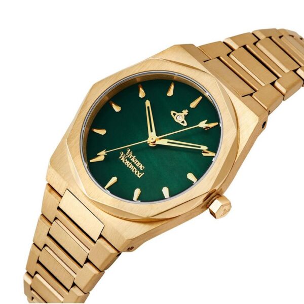 Vivienne Westwood Limehouse 34mm Yellow Gold Tone Ladies Watch - Image 2