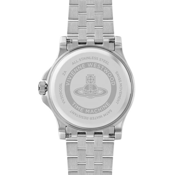 Vivienne Westwood Walbrook Grey Dial Stainless Steel Bracelet Watch - Image 3