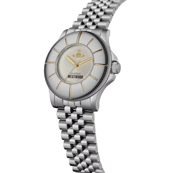 Vivienne Westwood Walbrook Grey Dial Stainless Steel Bracelet Watch - Image 4