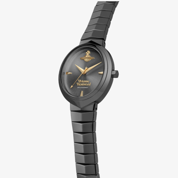 Vivienne Westwood Ladies Armour Gun Metal Watch - Image 2