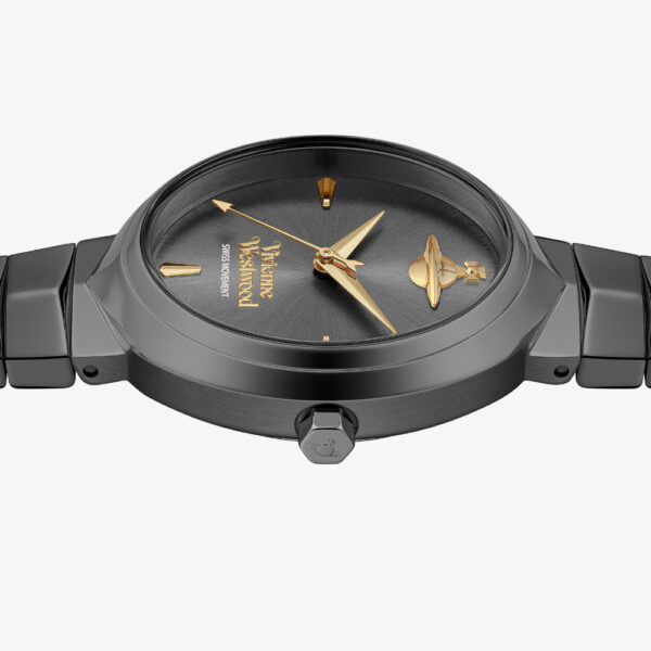 Vivienne Westwood Ladies Armour Gun Metal Watch - Image 3
