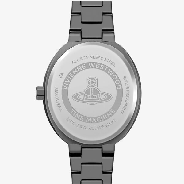 Vivienne Westwood Ladies Armour Gun Metal Watch - Image 4