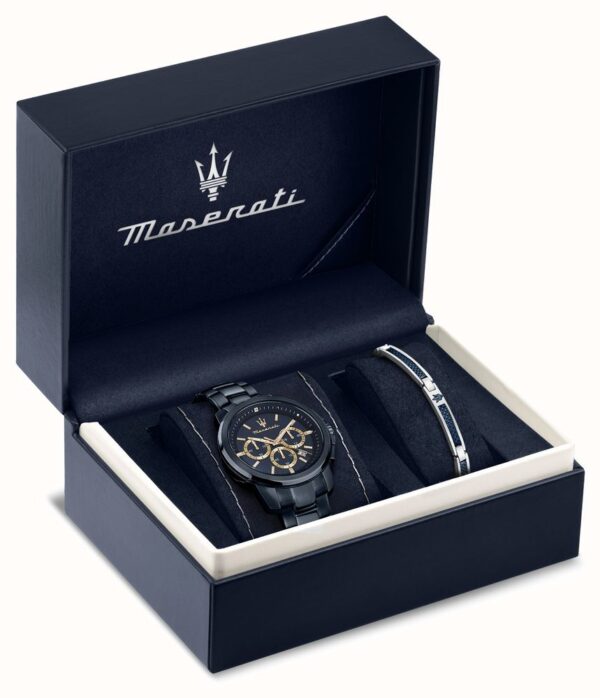 Maserati Men's Successo Watch and Bracelet Gift - Image 2