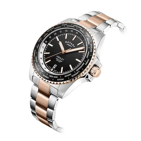 Rotary Henley World Time GB05372/04 2