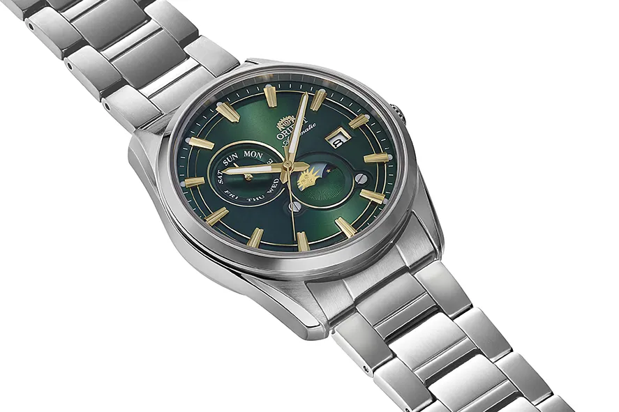 Orient Stretto Sun & Moon RA-AK0314E30B Watch 2